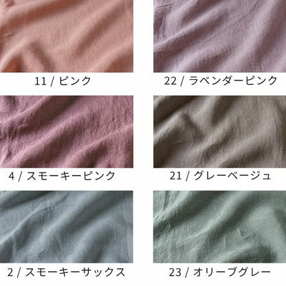 洗いこまれたベルギーリネンローン60番手