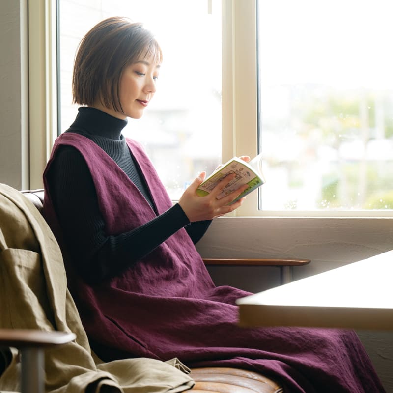 ワイド幅ラミーリネン25番手