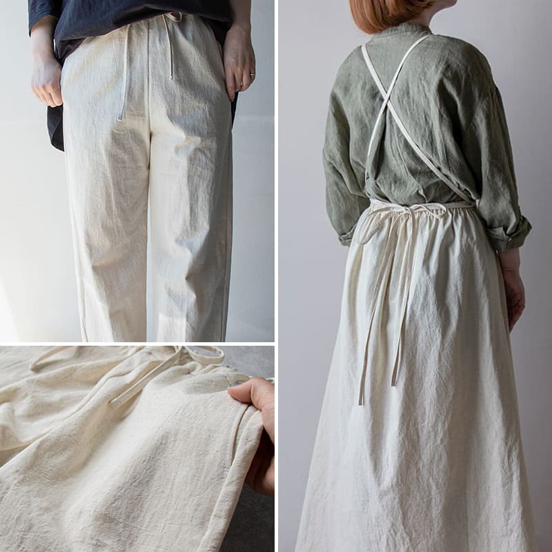 コットンリネンライトウェザークロスの作品